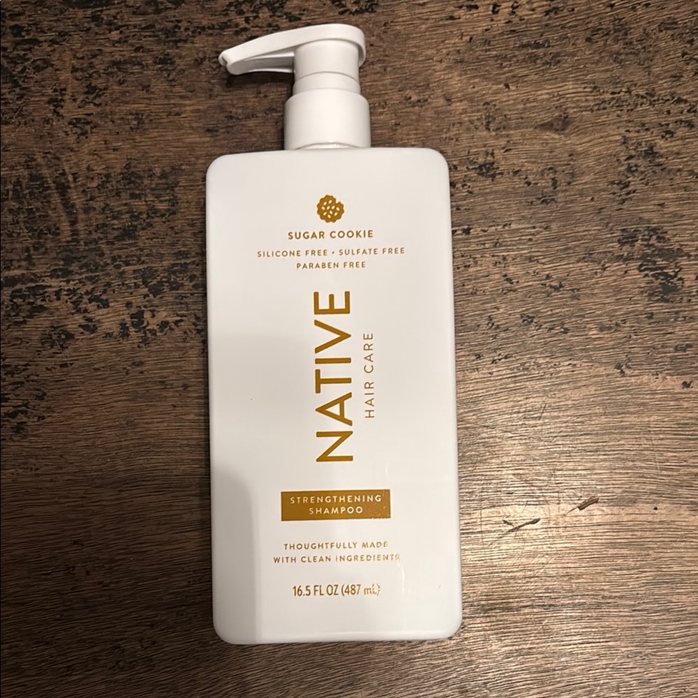 NEW Native Sugar Cookie Strengthening Shampoo